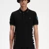 Poloshirt mit grafischem Markenlogo für Herren