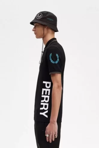 Poloshirt mit grafischem Markenlogo für Herren