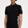Poloshirt mit grafischem Markenlogo für Herren