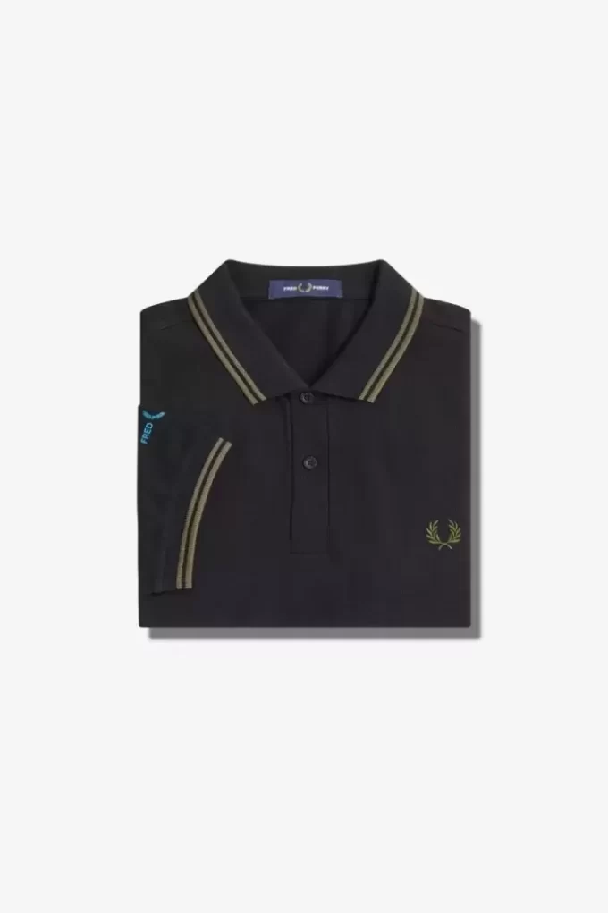 Poloshirt mit grafischem Markenlogo für Herren