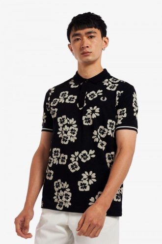 Poloshirts mit Blumenmuster