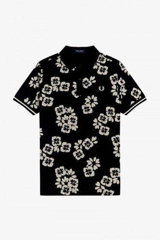 Poloshirts mit Blumenmuster