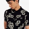 Poloshirts mit Blumenmuster