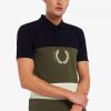 Poloshirts mit Farbblock-Print