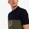 Poloshirts mit Farbblock-Print
