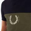 Poloshirts mit Farbblock-Print