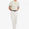 Poloshirts mit gestreiften Bündchen