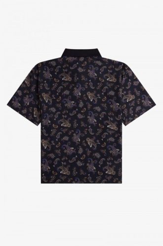 Poloshirts mit Paisley-Print