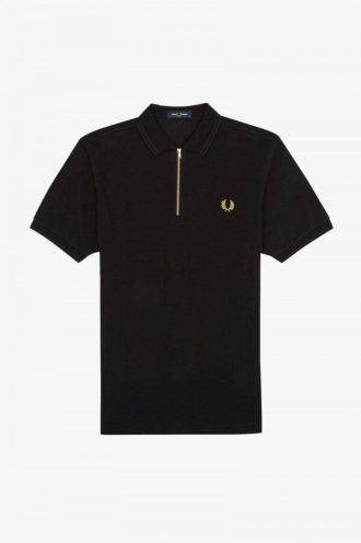 Poloshirts mit Reißverschluss am Kragen