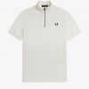 Poloshirts mit Reißverschluss am Kragen und Raglanärmeln