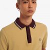 Poloshirts mit Strickkragen