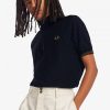 Poloshirts mit Trichterkragen