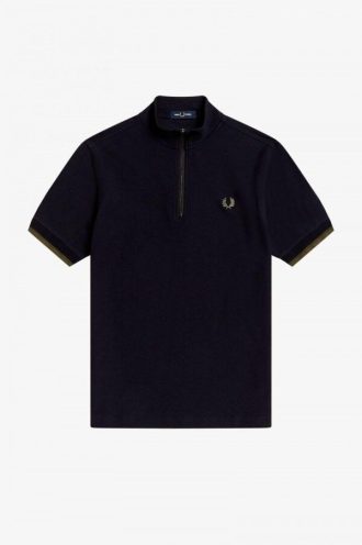 Poloshirts mit Trichterkragen