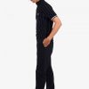 Poloshirts mit Trichterkragen und feinen Streifen