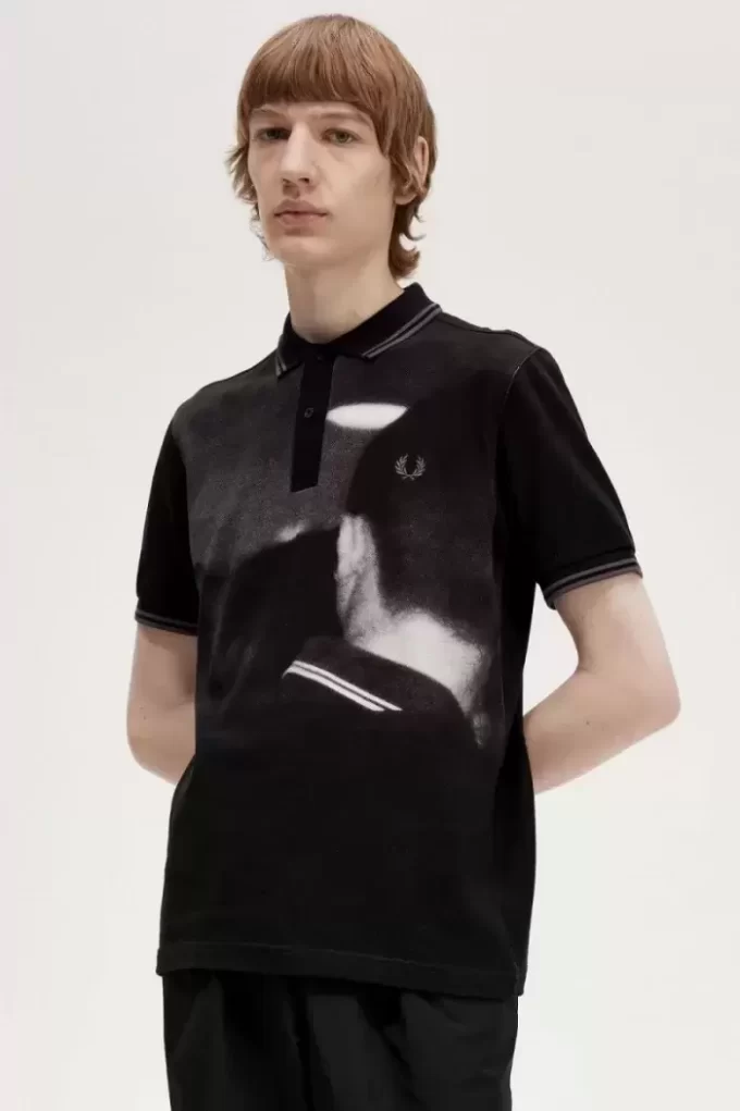 Rave Graphic Herren-Poloshirt