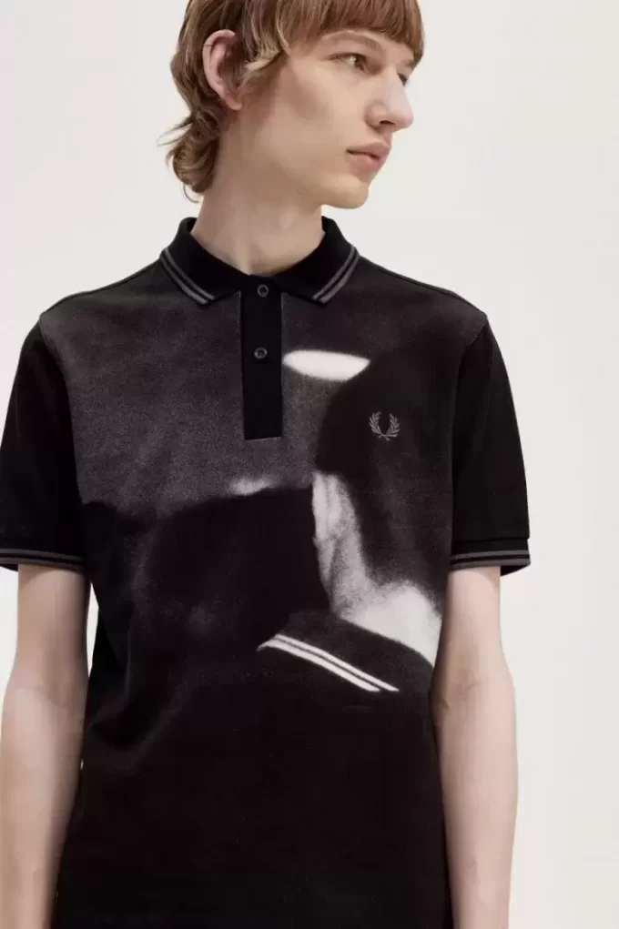 Rave Graphic Herren-Poloshirt