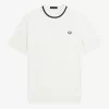 Reissues Piqué-T-Shirt mit Rundhalsausschnitt für Herren