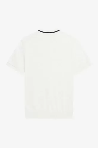 Reissues Piqué-T-Shirt mit Rundhalsausschnitt für Herren