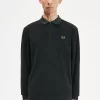 Relaxed Frottee-Poloshirt für Herren