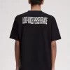 Relaxed Herren T-Shirt mit Aufdruck und Patch