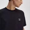 Relaxed Herren T-Shirt mit Aufdruck und Patch