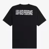 Relaxed Herren T-Shirt mit Aufdruck und Patch