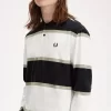 Relaxed Stripe Herren-Poloshirt