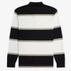 Relaxed Stripe Herren-Poloshirt