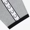 Ringer-T-Shirt mit Aufnäher für Herren