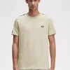 Ringer-T-Shirt mit Kontrastband für Herren