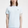 Ringer-T-Shirt mit Kontrastband für Herren