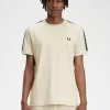 Ringer-T-Shirt mit Kontrastband für Herren