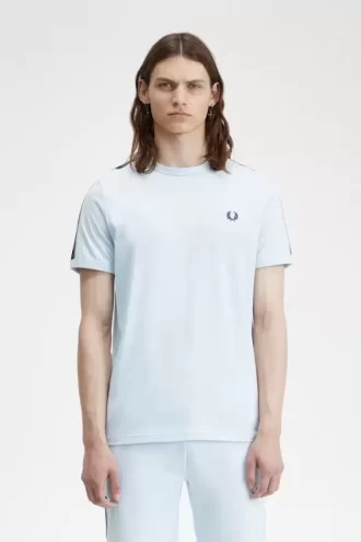 Ringer-T-Shirt mit Kontrastband für Herren