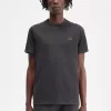 Ringer-T-Shirt mit Kontrastband für Herren