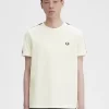 Ringer-T-Shirt mit Kontrastband für Herren