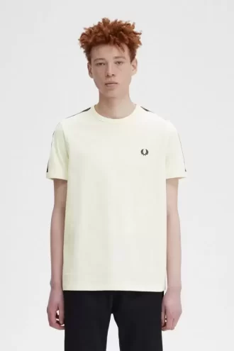 Ringer-T-Shirt mit Kontrastband für Herren