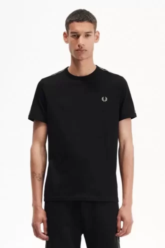 Ringer-T-Shirt mit Kontrastband für Herren