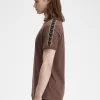 Ringer-T-Shirt mit Kontrastband für Herren