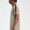 Ringer-T-Shirt mit Kontrastband für Herren