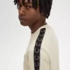 Ringer-T-Shirt mit Kontrastband für Herren