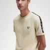 Ringer-T-Shirt mit Kontrastband für Herren
