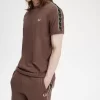 Ringer-T-Shirt mit Kontrastband für Herren
