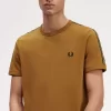 Ringer-T-Shirt mit Kontrastband für Herren
