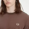 Ringer-T-Shirt mit Kontrastband für Herren