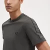 Ringer-T-Shirt mit Kontrastband für Herren