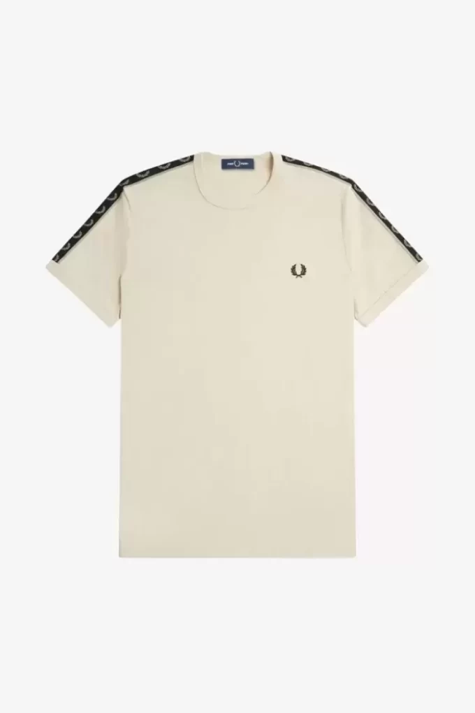 Ringer-T-Shirt mit Kontrastband für Herren