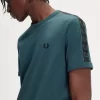 Ringer-T-Shirt mit Kontrastband für Herren