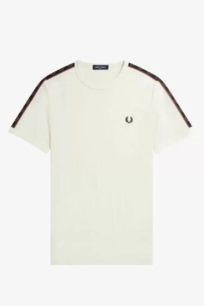 Ringer-T-Shirt mit Kontrastband für Herren