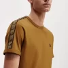 Ringer-T-Shirt mit Kontrastband für Herren
