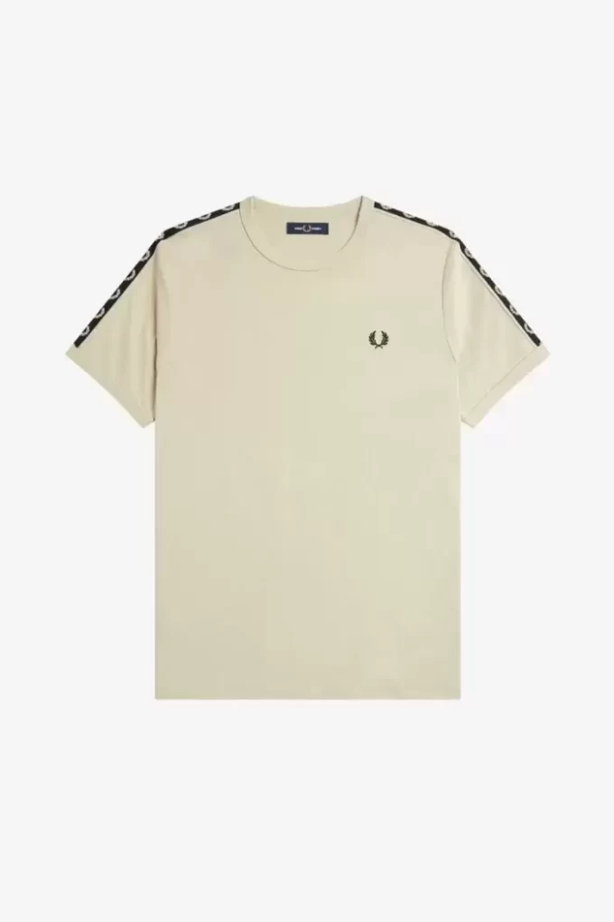 Ringer-T-Shirt mit Kontrastband für Herren